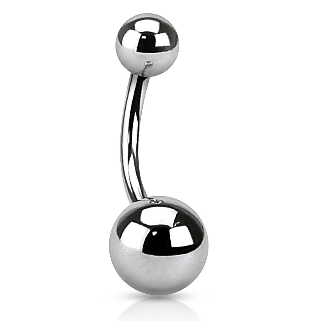 Silver Belly Button Ring